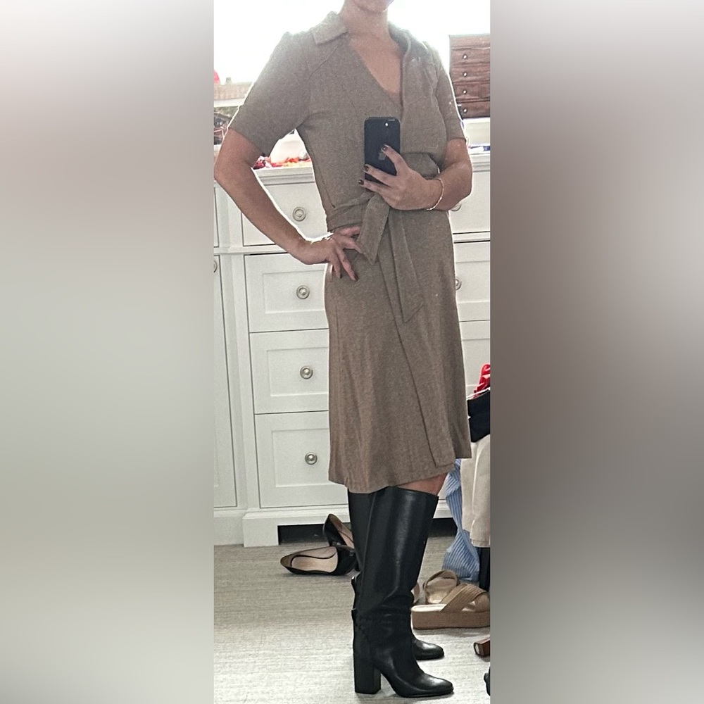 Banana Republic Brown Wrap Dress